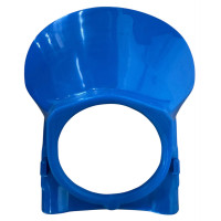 Frontal porta farol / carenagem MACAL EC 50 ENDURO / JUNIOR / TT / azul - HP